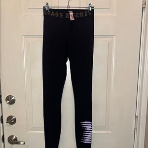Savage fenty  Leggings with Purple Accents